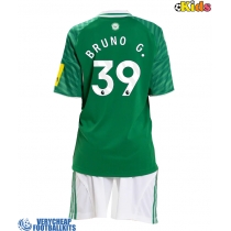 Newcastle United Bruno Guimaraes #39 Replica Away Minikit 2025-26 Short Sleeve (+ pants)